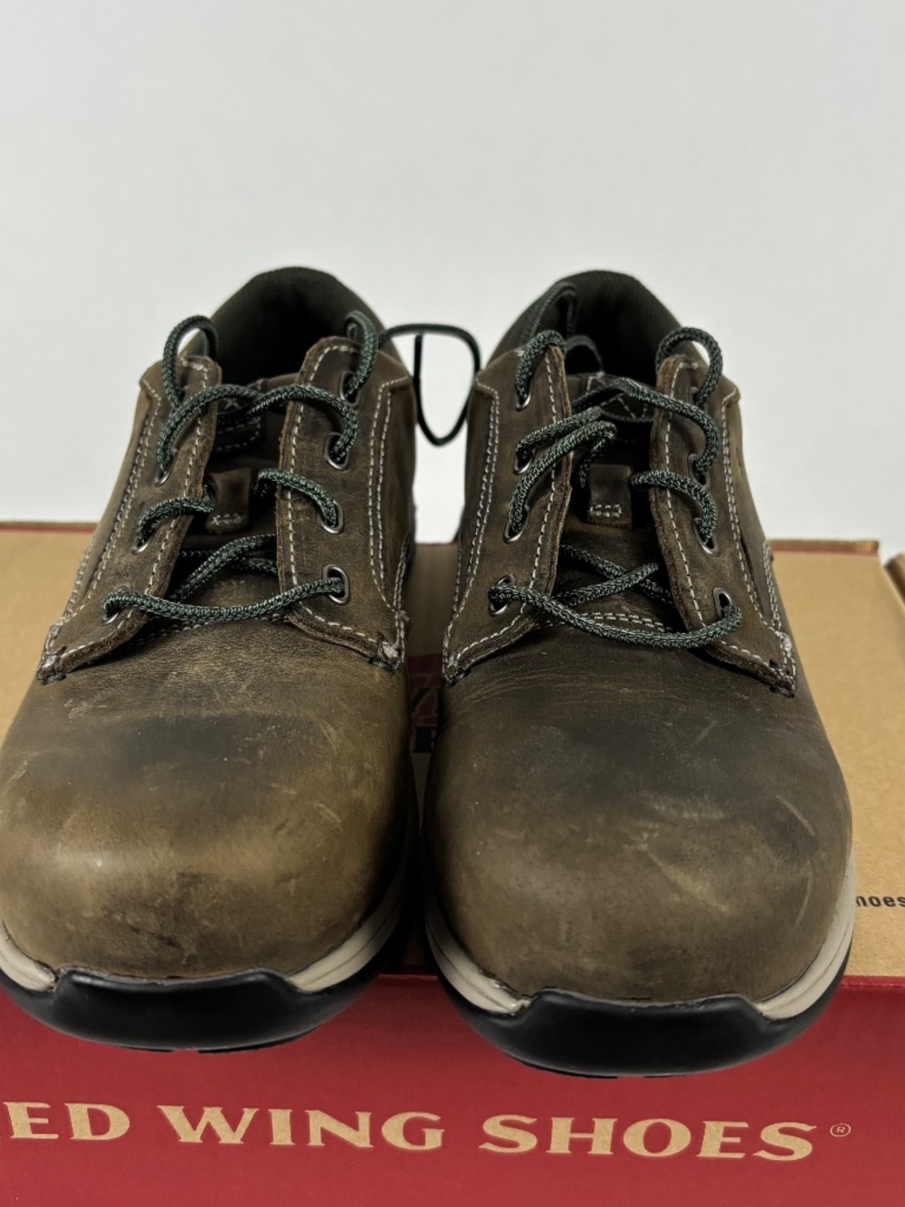 RED WING ComfortPro Safety Toe Womens 9 Brown Work Shoes - Picture 4 of 11